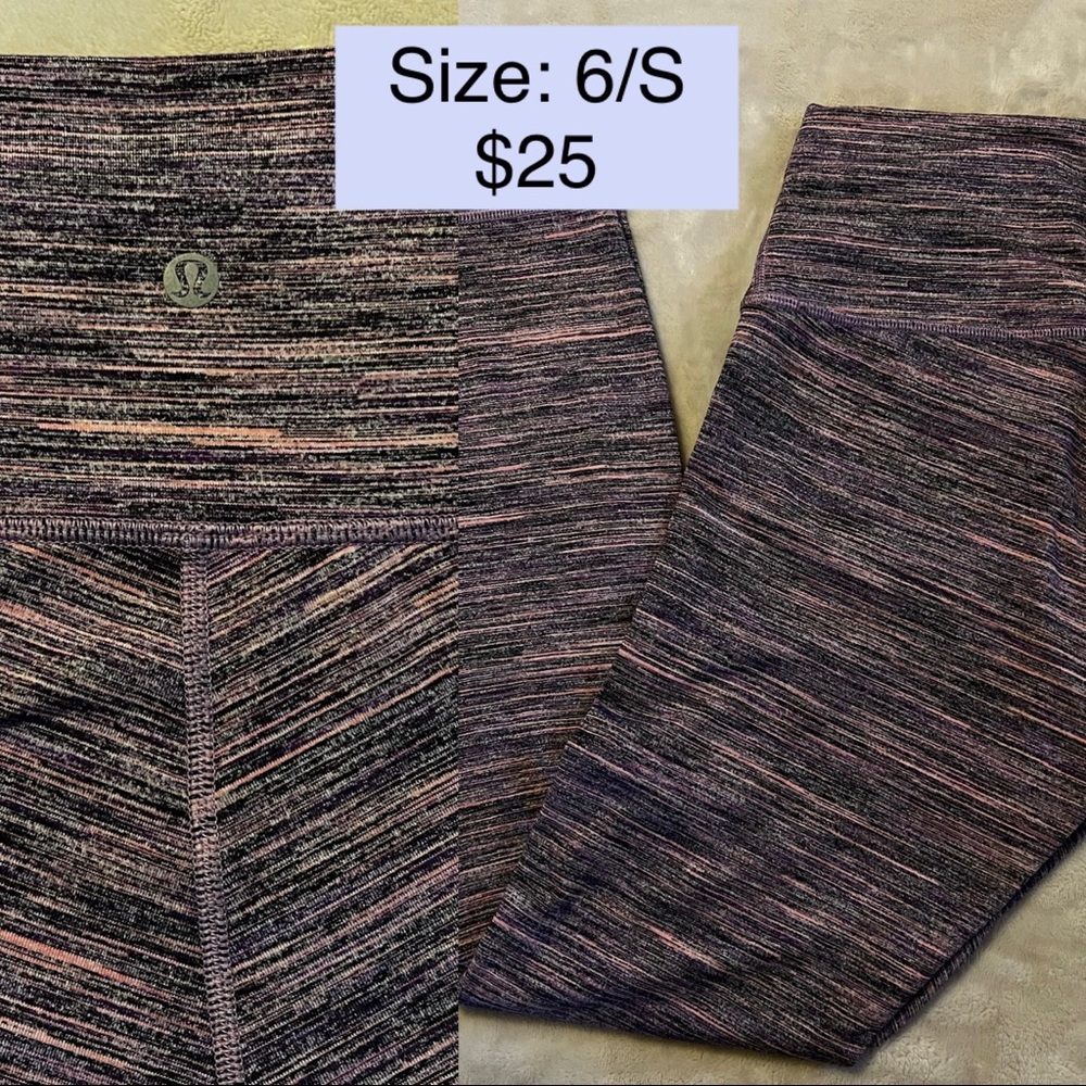 Lululemon women’s athletic leggings